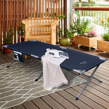 Load image into Gallery viewer, Costway Outdoor Camping Bed Folding Bed with Carry Bag and Storage Pouch - Suitable for Camping, Hiking, and Office

