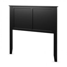 Load image into Gallery viewer, Black Country Rustic Minimalist Queen Headboard
