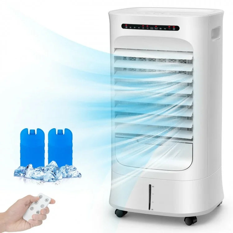 White Multifunctional Evaporative Portable Air Cooler