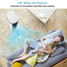 Charger l&#39;image dans la galerie, White 3-in-1 Portable Air Cooler Fan with 5L Water Tank
