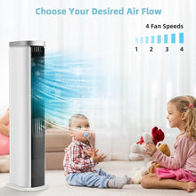 Charger l&#39;image dans la galerie, White 3-in-1 Portable Air Cooler Fan with 5L Water Tank
