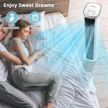 Charger l&#39;image dans la galerie, White 3-in-1 Portable Air Cooler Fan with 5L Water Tank
