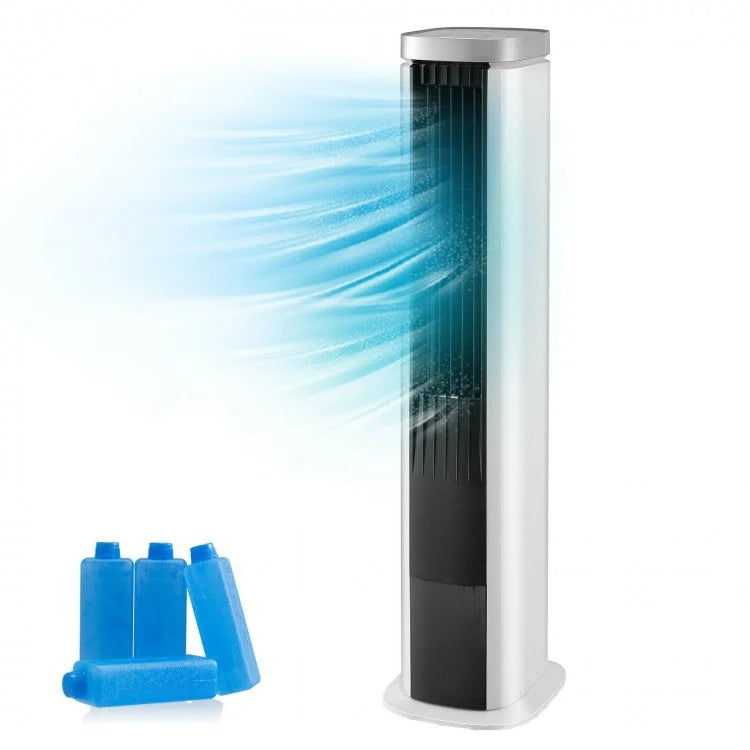 White 3-in-1 Portable Air Cooler Fan with 5L Water Tank