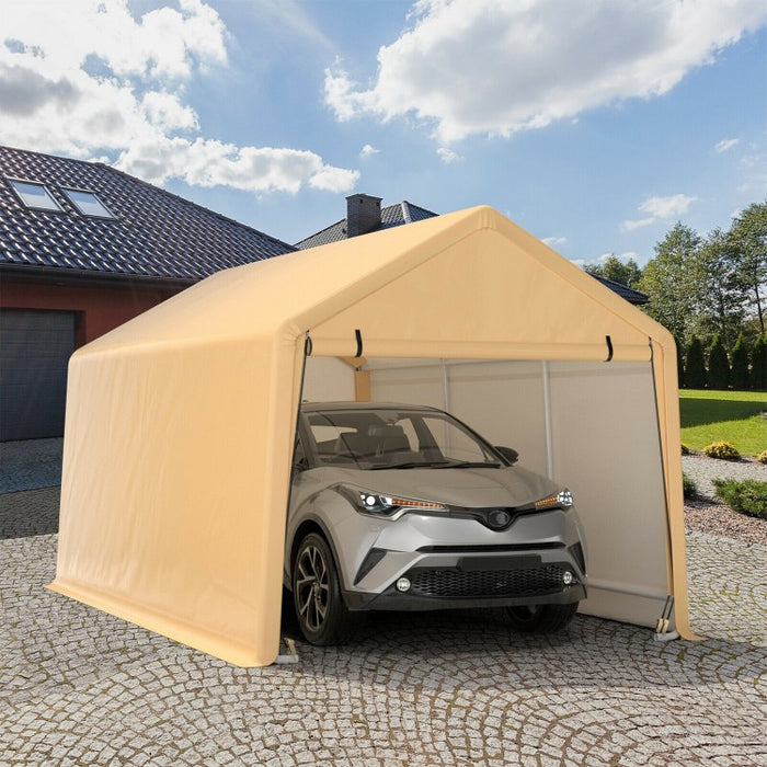 Costway 9x17 ft Heavy Duty Outdoor Canopy Tent Carport - Suitable for Parties, Gatherings, and Parking