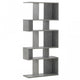 5-Tier Modern Minimalist Geometric Bookshelf Storage Display Cabinet
