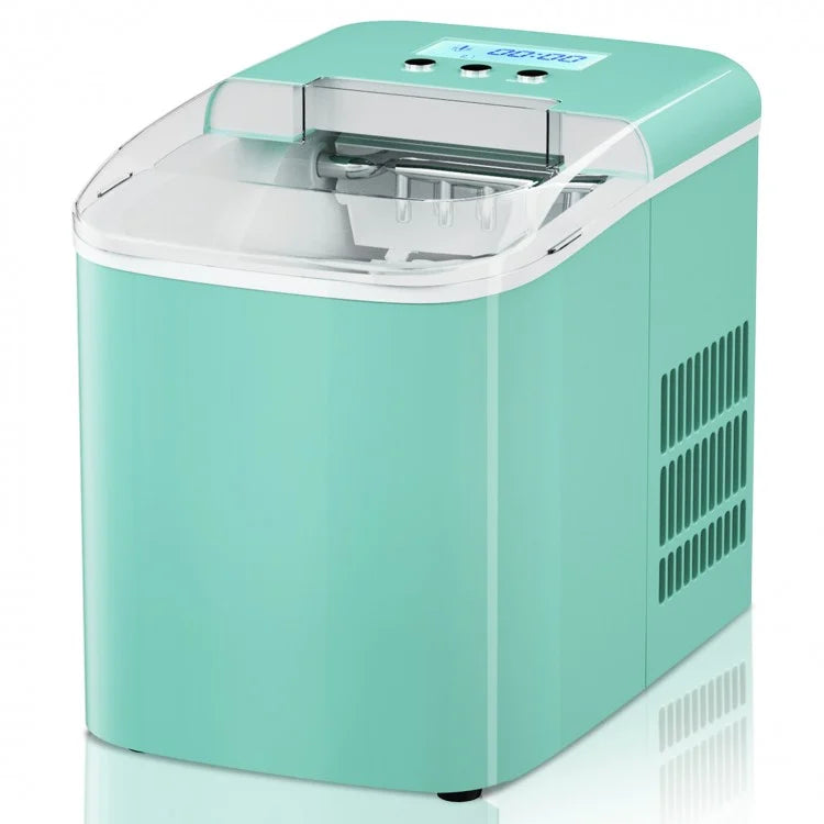 Mini Portable Countertop Ice Maker with Ice Scoop