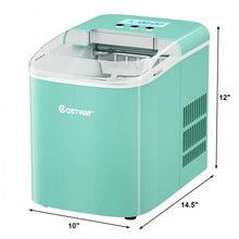 Load image into Gallery viewer, Mini Portable Countertop Ice Maker with Ice Scoop
