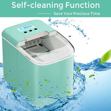 Load image into Gallery viewer, Mini Portable Countertop Ice Maker with Ice Scoop

