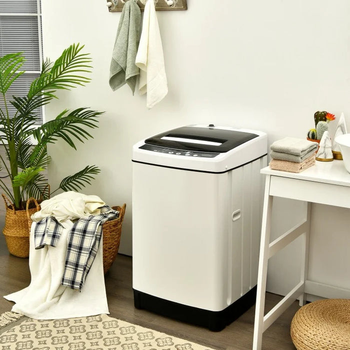 Costway Fully Automatic Portable Washer Dryer - 11lbs Capacity