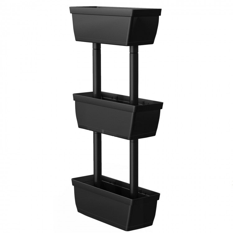 3-Tier Vertical Garden Planter Box for Outdoor Patio