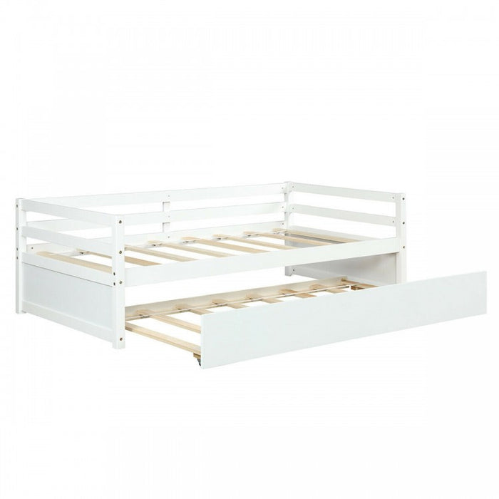 Modern Multifunctional Loveseat Sofa Bed with Pullout Bottom Bed