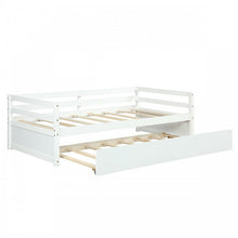 Load image into Gallery viewer, Modern Multifunctional Loveseat Sofa Bed with Pullout Bottom Bed
