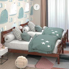 Load image into Gallery viewer, Minimalist Bed Frame with Headboard, Footboard, and Under-Bed Storage
