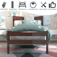 Load image into Gallery viewer, Minimalist Bed Frame with Headboard, Footboard, and Under-Bed Storage
