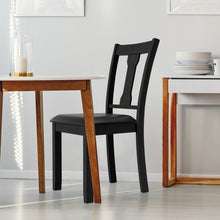 Load image into Gallery viewer, Mid-Century Vintage 2-Piece Dining Chair Set with Cushions - Suitable for Kitchen, Dining Room, and Cafe
