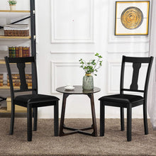 Load image into Gallery viewer, Mid-Century Vintage 2-Piece Dining Chair Set with Cushions - Suitable for Kitchen, Dining Room, and Cafe
