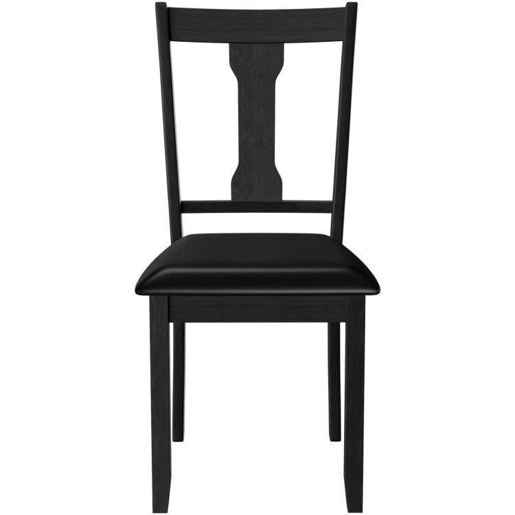 Mid-Century Vintage 2-Piece Dining Chair Set with Cushions - Suitable for Kitchen, Dining Room, and Cafe