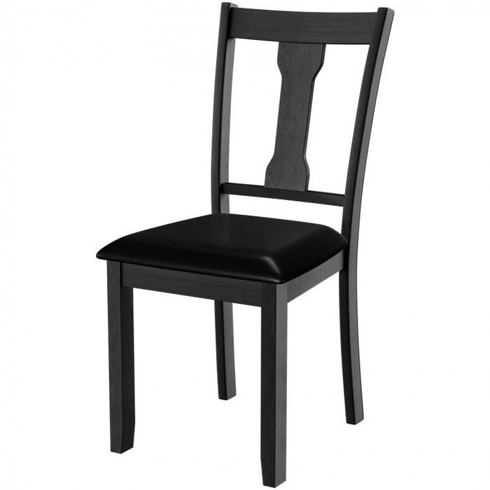 Mid-Century Vintage 2-Piece Dining Chair Set with Cushions - Suitable for Kitchen, Dining Room, and Cafe