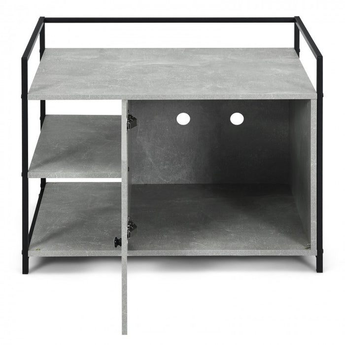 Industrial Style Litter Furniture Cabinet with Storage Shelves