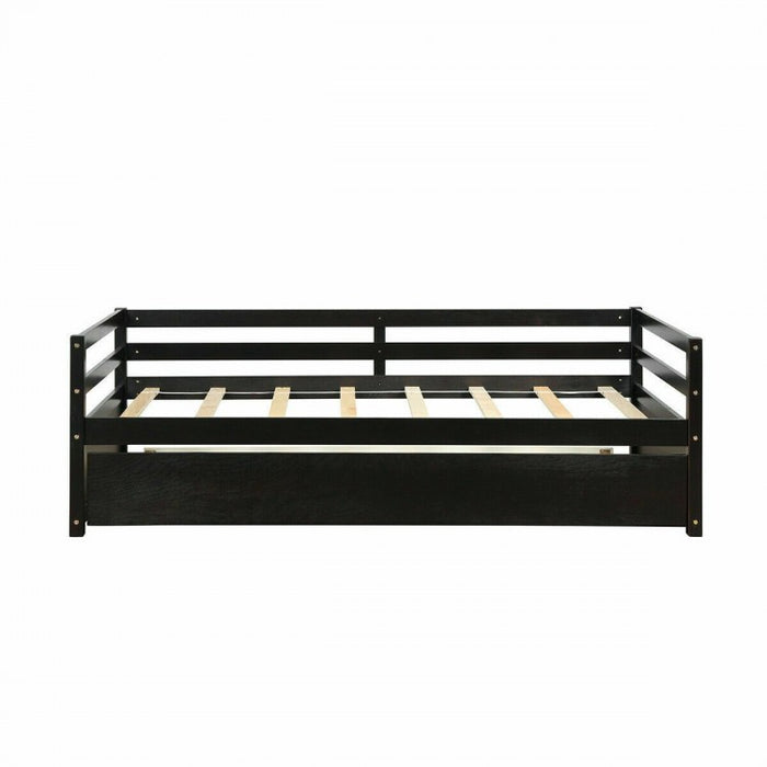 Modern Multifunctional Loveseat Sofa Bed with Pullout Bottom Bed