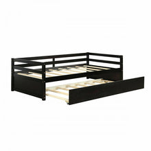 Load image into Gallery viewer, Modern Multifunctional Loveseat Sofa Bed with Pullout Bottom Bed
