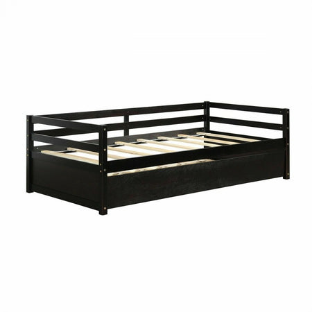 Modern Multifunctional Loveseat Sofa Bed with Pullout Bottom Bed