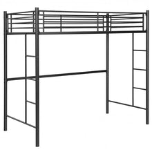 Load image into Gallery viewer, Modern Multifunctional Metal Bunk Bed with Double-Sided Ladder
