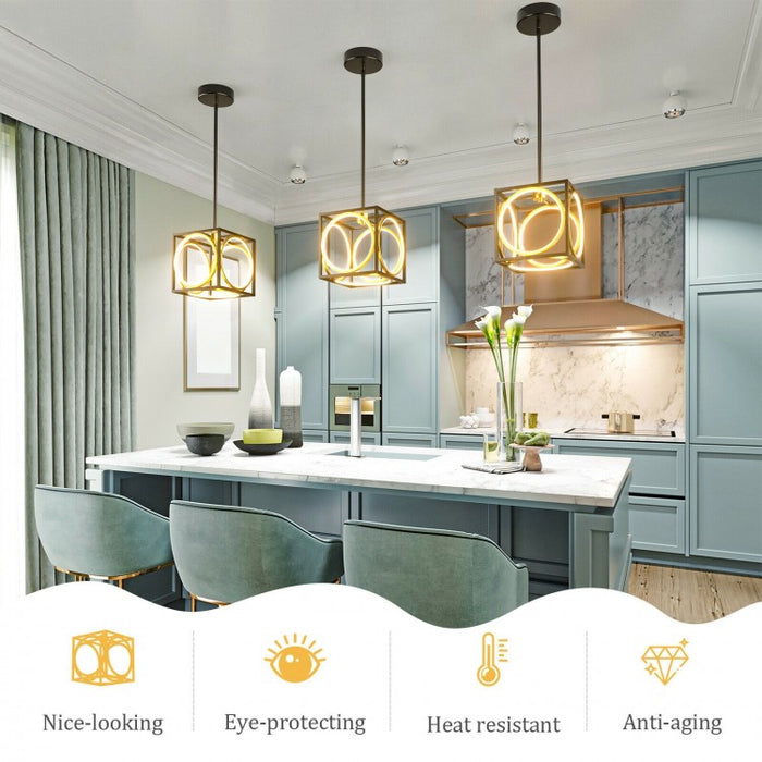 Modern Minimalist Adjustable LED Pendant Light