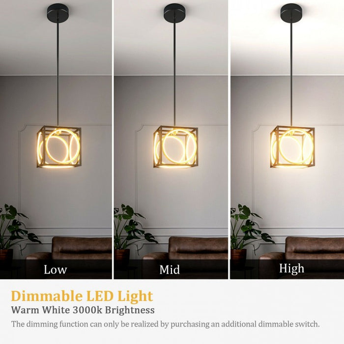 Modern Minimalist Adjustable LED Pendant Light