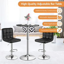 Load image into Gallery viewer, Costway Modern Round Extendable Dining Table Bar Table - Suitable for Restaurant and Bar
