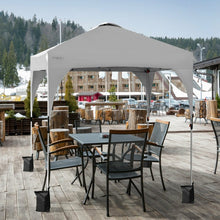 Load image into Gallery viewer, Costway 6.6x6.6 Feet Pop-Up Outdoor Canopy Tent with Portable Bag - Ideal for Camping and Parties
