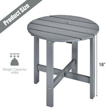 Load image into Gallery viewer, Costway Small Round Coffee Table Folding - Suitable for Pool, Backyard, and Garden

