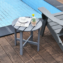 Load image into Gallery viewer, Costway Small Round Coffee Table Folding - Suitable for Pool, Backyard, and Garden
