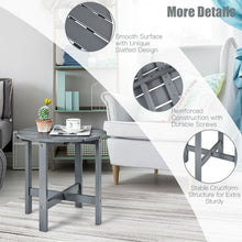 Load image into Gallery viewer, Costway Small Round Coffee Table Folding - Suitable for Pool, Backyard, and Garden
