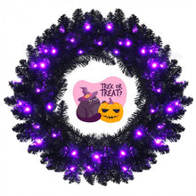 Load image into Gallery viewer, Costway Halloween Garland with 35 Built-in LED Lights - Suitable for Halloween Decorations
