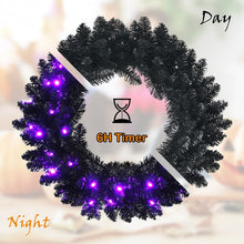 Load image into Gallery viewer, Costway Halloween Garland with 35 Built-in LED Lights - Suitable for Halloween Decorations
