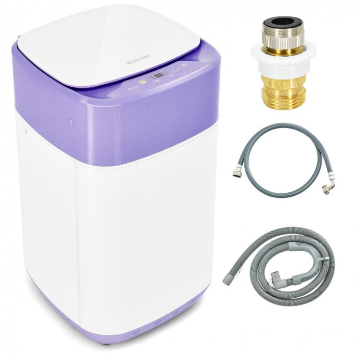 Costway 8lbs Portable Washing Machine with 6 Wash Modes