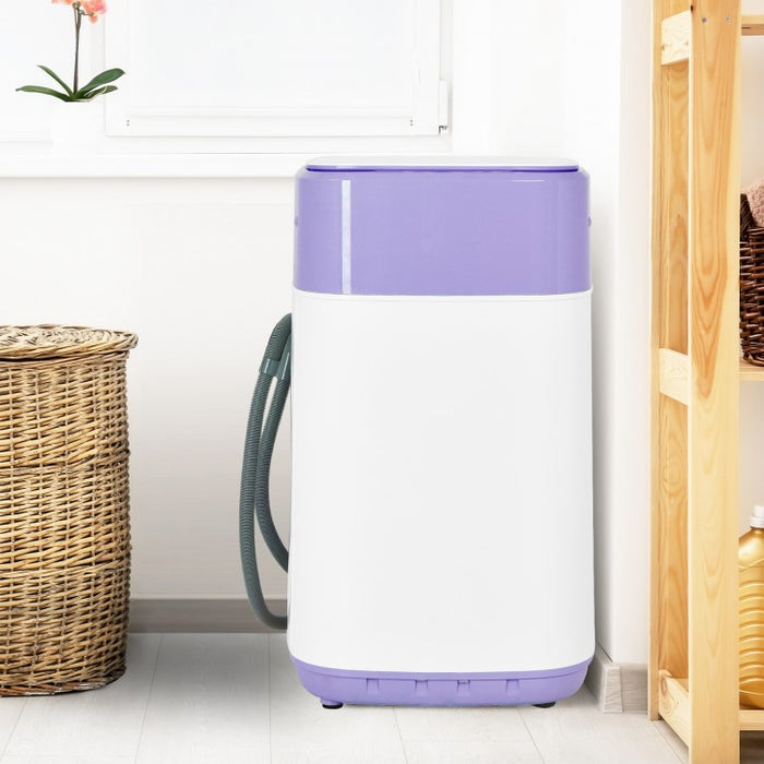 Costway 8lbs Portable Washing Machine with 6 Wash Modes