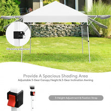 Load image into Gallery viewer, Costway 17x10 ft Outdoor Canopy Pop-Up Sunshade Adjustable Gazebo - Suitable for Backyard Garden Parties
