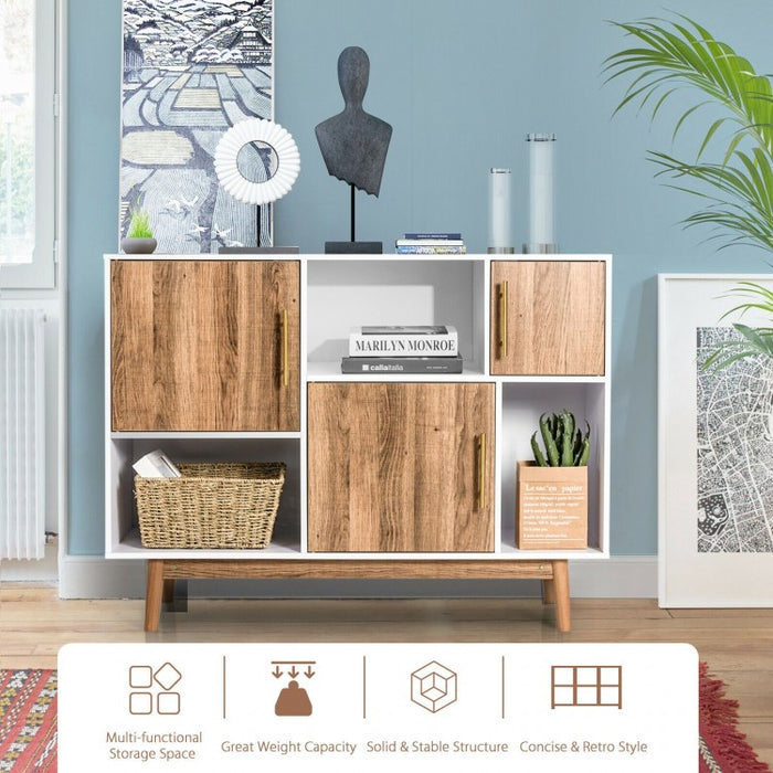 Multifunctional Modern Storage Cabinet Bookshelf TV Stand