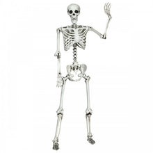 Charger l&#39;image dans la galerie, Costway 5.4 ft Halloween Skeleton Decoration Adjustable Life-Size - Suitable for Haunted House Party Decor
