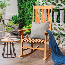 Charger l&#39;image dans la galerie, Outdoor Patio Garden Wooden Single-Seat Rocking Chair
