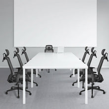 Charger l&#39;image dans la galerie, Mesh Office Chair with Clothing Rack, Height Adjustable
