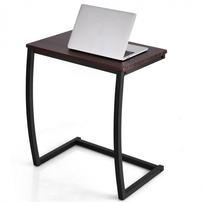 Costway Industrial Style Coffee Side Table - Suitable for Living Room, Bedroom, and Study