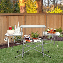 Load image into Gallery viewer, Outdoor Aluminum Portable Folding BBQ Table Grill
