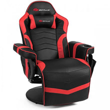 Charger l&#39;image dans la galerie, 2024 High-Back Massage Gaming Chair with Headrest and Cup Holder
