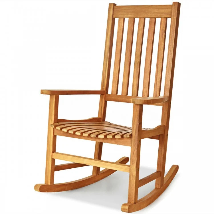 Canada Outdoor Patio Garden Wooden Rocking Chairs