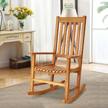 Load image into Gallery viewer, Canada Outdoor Patio Garden Wooden Rocking Chairs
