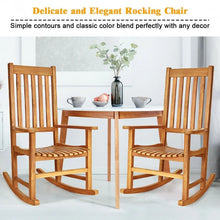 Load image into Gallery viewer, Canada Outdoor Patio Garden Wooden Rocking Chairs
