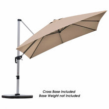 Load image into Gallery viewer, 10 Ft Outdoor Patio Umbrella Canopy, 360° Rotation, Weather-Resistant
